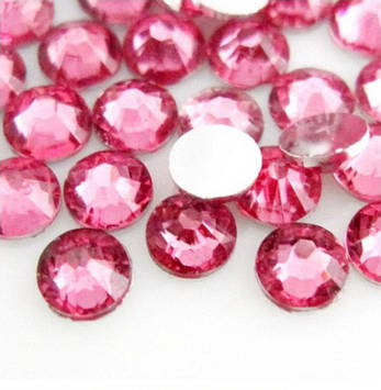 Стрази Rose ss20 (5 мм).Цина за 100 шт.