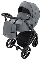 Дитяча коляска 2 в 1 Bair Lion LE-47 темно-сірий