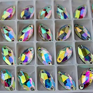 Нашивные лодочки Сrystal АВ (выберете размер !)