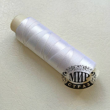 Нитка для склярусу/бісера/страг біла