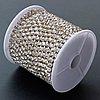 Стразовий ланцюг високої якості, ss24 (5.3 mm) Колір Сrystal 1 м, фото 5