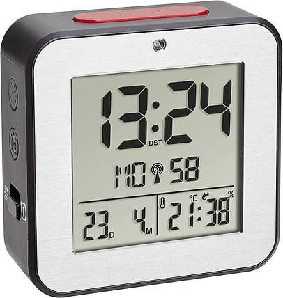 Настільний цифровий годинник з будильником TFA 60254754, фото 1