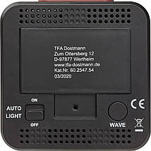 Настільний цифровий годинник з будильником TFA 60254754, фото 3