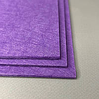Жесткий фетр, плотный, 3 мм, 20х30 см, цвет - фиолетовый С56