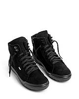 Мужские хайтопы parma 43 черевики чоловічі на хутрі модні бурки літма литий підошві домашні валянки чорні