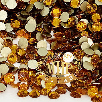 Стрази Xirius Crystals, колір Topaz, ss20 (4,6-4,8 мм), 100 шт.
