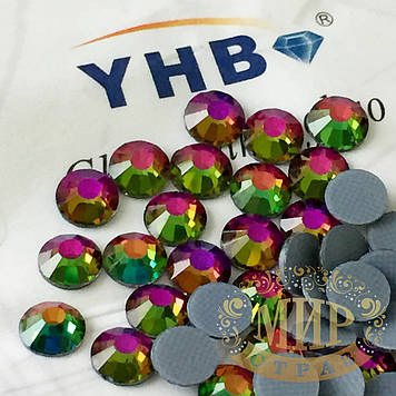 Стрази YHB Lux, колір Vitrail Medium, HF, ss20 (4,8-5 мм)
