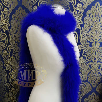 Боа марабу Люкс, довжина 2 м, колір Royal Blue