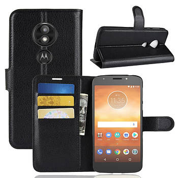 Чохол-книжка Litchie Wallet для Motorola Moto E5 Play XT1921 Чорний