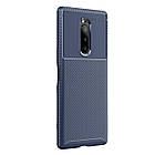 Чохол Carbon Case Sony Xperia 1 Синій, фото 3
