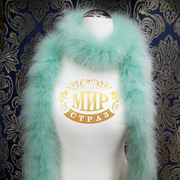 Боа марабу Люкс, довжина 2 м, колір Mint