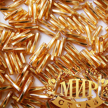 Склярус кручений.Колета Золото. Довжина 9 мм.Цина за 10 г