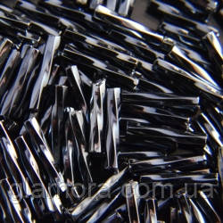 Склярус кручений.Кольор Чорний. Довжина 9 мм.10 гр, фото 1