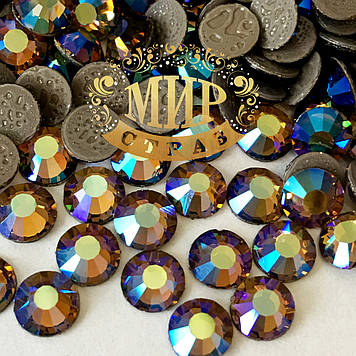 Стрази Preciosa (Чехія) Колір Gold Beryl AB ss20 (4.8mm) (термо)
