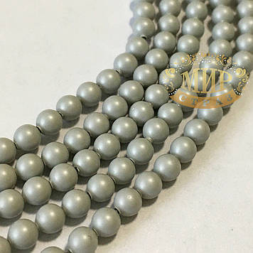 Swarovski перли, Pastel Grey, 4mm 1 шт