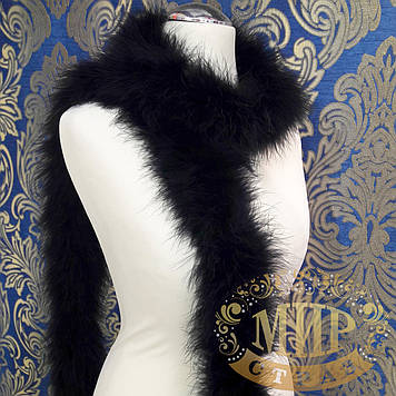 Боа марабу Black,  довжина 2 м,  (~40гр)