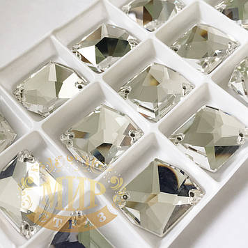 Пришивні стрази Lux Crystal 11x14 мм, форма Космік, 1 шт.