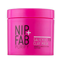 Маска для проблемной кожи лица с глиной и салициловой кислотой NIP+FAB Salicylic Fix Clay Mask 170 мл