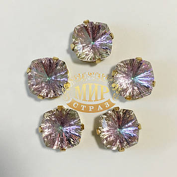 Стрази в попіл. оправі Vitrail Light Millennium 10 mm*1шт