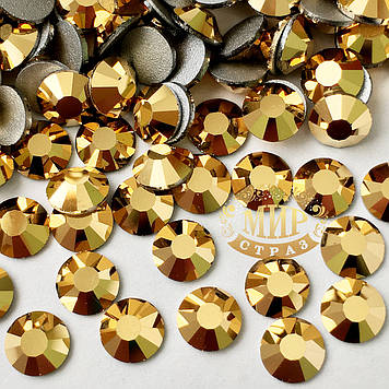 Камені Preciosa Crystal Aurum (нетермо) ss16 (3.8-4mm)