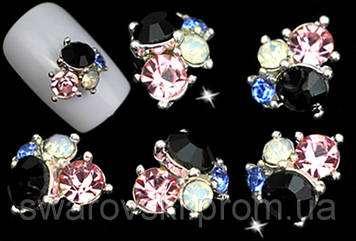 Стразовий 3D декор для нігтьового дизайну