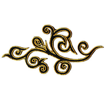 Термоклейовий декор. Розмір 18х9 см.Цина за 1 шт.