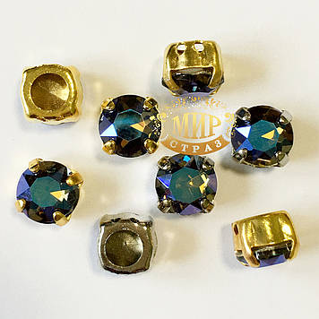 Шатони Lux Sapphire AB (розмір та колір оправи на вибір)