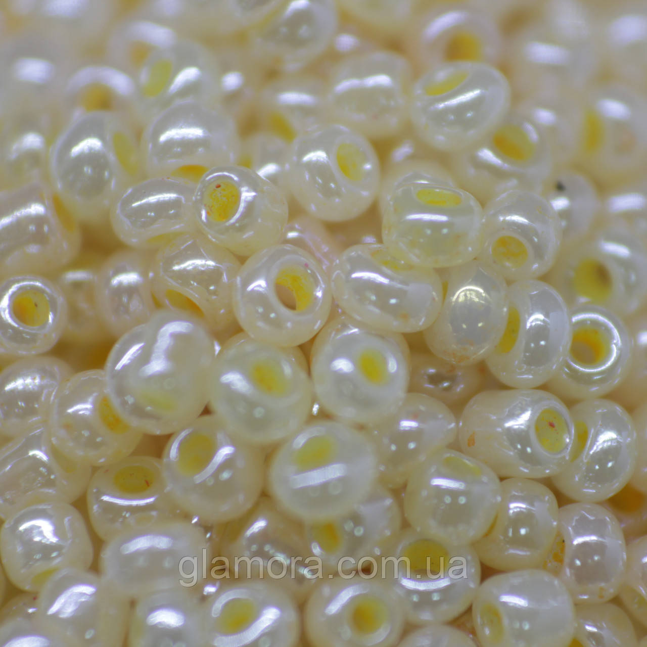 Бисер бежевый Размер 2мм, 10гр, фото 1