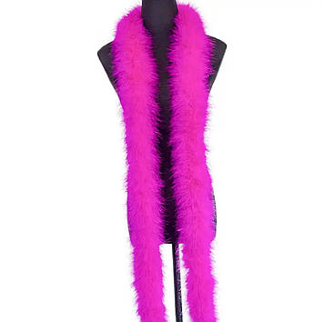 Боа марабу  Люкс, довжина 2 м, колір Fuchsia