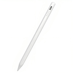 Магнітний стилус XO ST-03 для iPad з вбудованим акумулятором 130 mAh, White