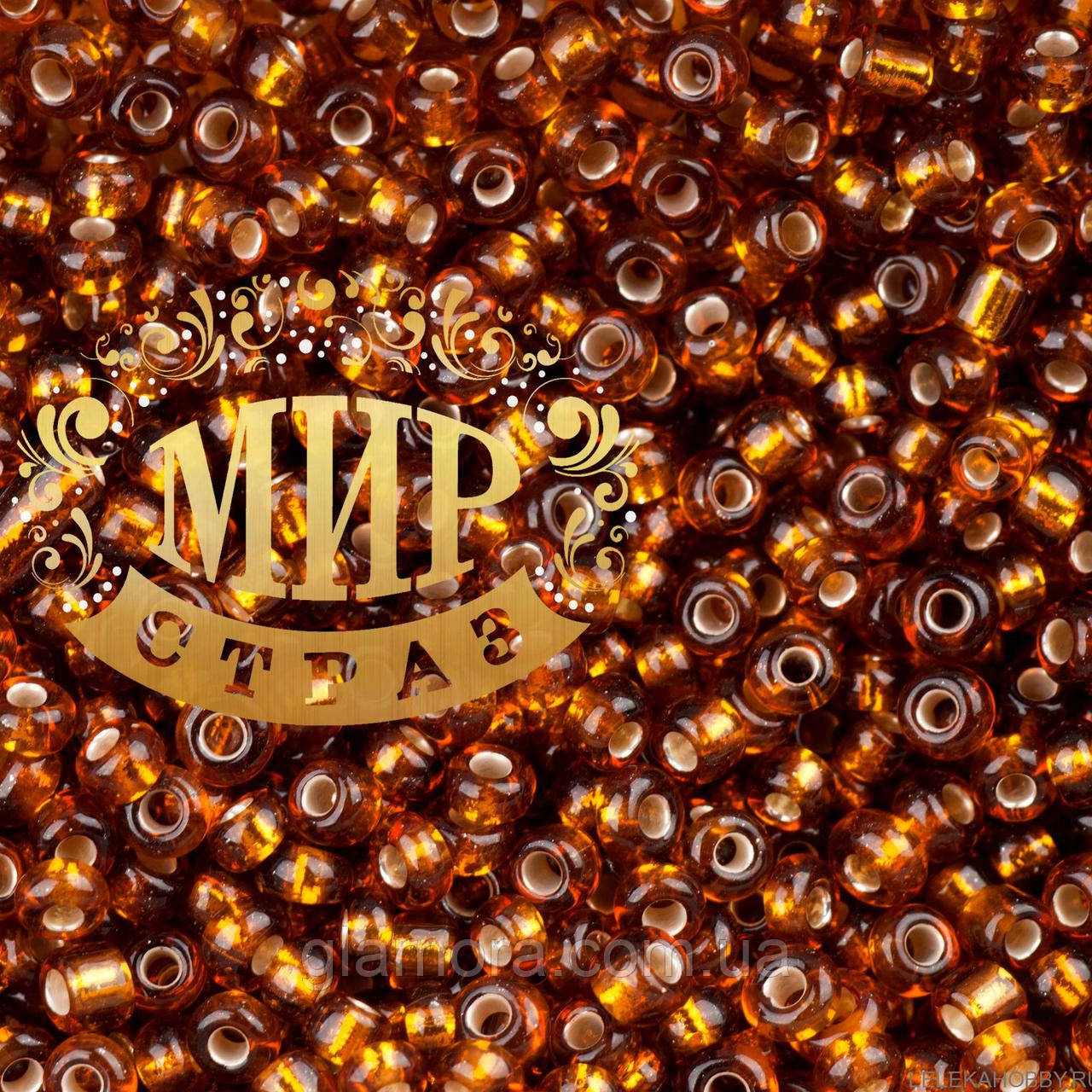 Бісер, колір Smoked Topaz, розмір 2мм, упаковка 10г, фото 1