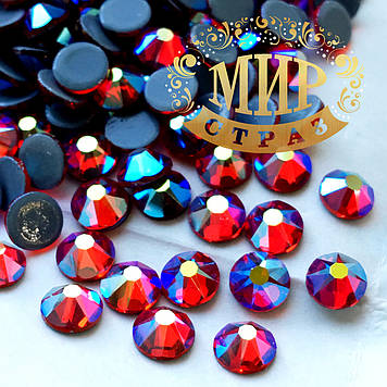 Камені Xirius Crystals, колір Lt.Siam AB, ss20 (4.6-4.8mm) 100 шт., гарячої фіксації