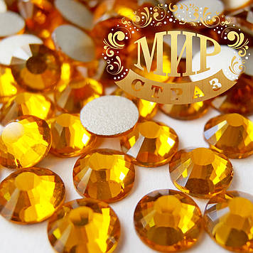 Стрази ДМС Преміум, Topaz, ss34 (7,2 мм), 1 шт.