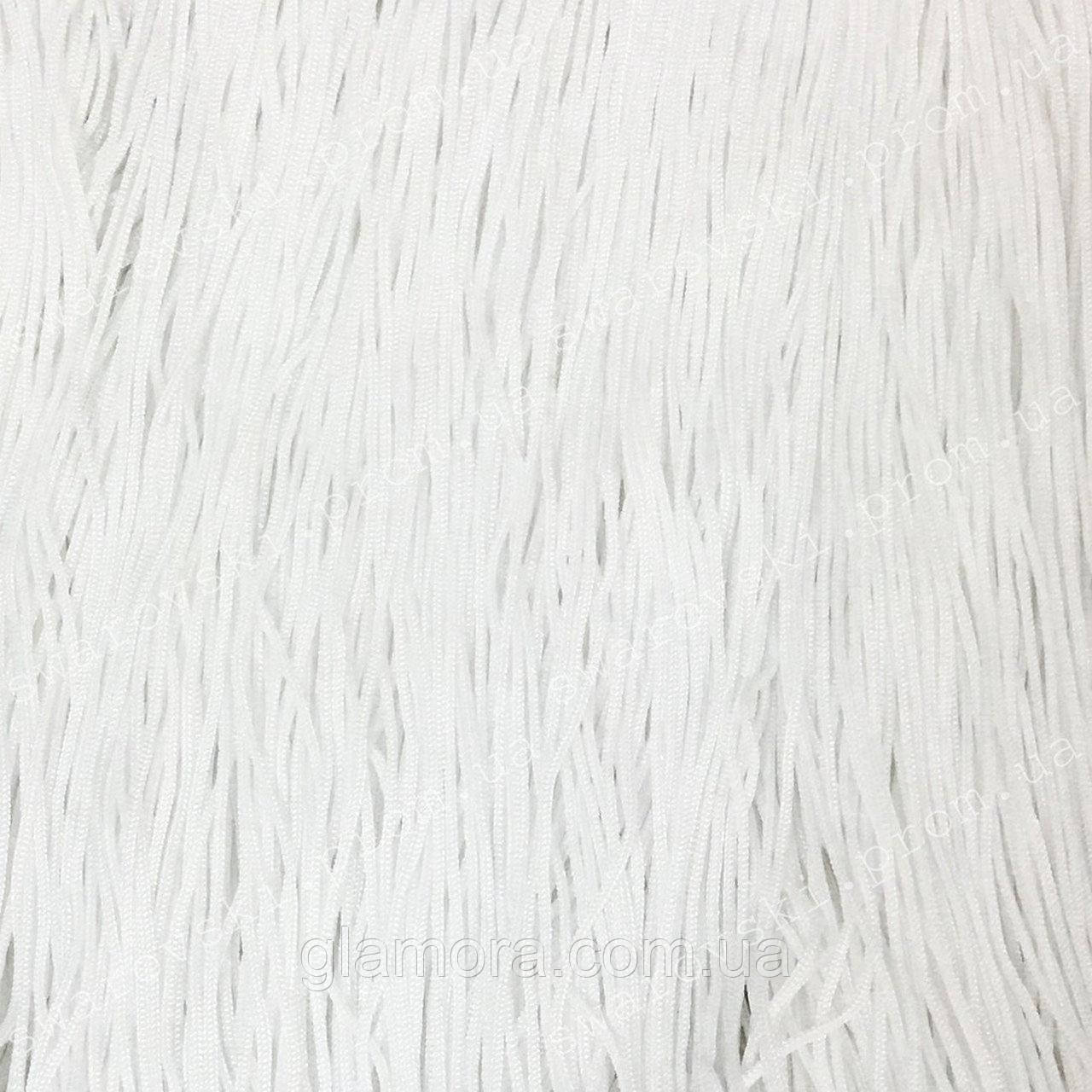 Бахрома танцювальна, колір White, довжина 1 м
