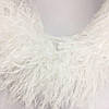 Страусове боа De'Lux TM "Glamora", двошарове, колір White (017), 1 м, фото 5