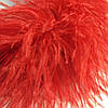 Страусове боа TM Glamora De'Lux, двошарове, колір  Red Bright (024), 1 м, фото 6