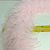 Страусове боа De'Lux TM "Glamora", трьохшарове, колір Baby Pink  (039), 1 м, фото 5