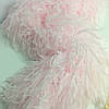 Страусове боа De'Lux TM "Glamora", трьохшарове, колір Baby Pink  (039), 1 м, фото 6