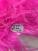 Страусове боа TM Glamora De'Lux, тришарове, колір Bright Pink  (01), 1 м, фото 6