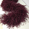 Страусове боа De'Lux, TM "Glamora" шестишарове, колір Maroon  (034), 1 м, фото 9