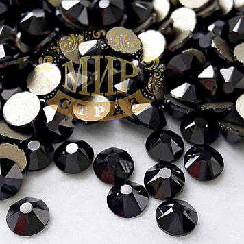 Стрази Xirius Crystals, колір Jet Hematite, ss16 (3,8-4,0 мм), 100 шт.