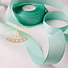 Стрічка репсова, ширина 2,5 см, колір Mint, 1 м, фото 2