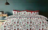 Набор постельного белья двуспальный бязь голд Merry Christmas   180х215 см