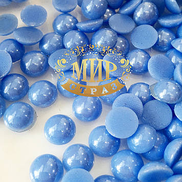 Напівперли кераміка Blue 50 шт./пач. (РОЗМІР НА ВИБІР)