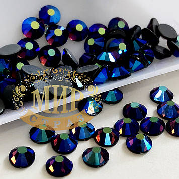 Стрази ДМС Преміум Hotfix, Amethyst AB, ss16 (4mm), 100 шт.