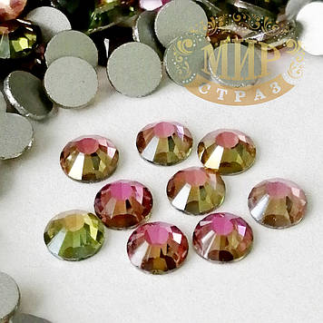 Стрази DMC Premium, колір Vitrail Rose, ss16 (4 мм), 100 шт.