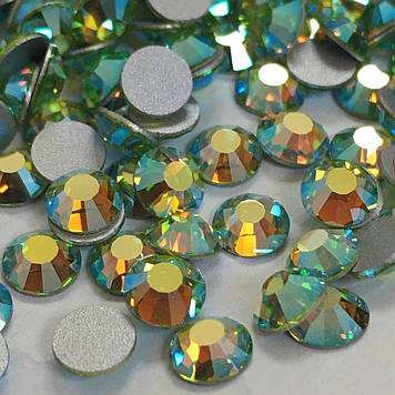 Клейові стрази Preciosa, Limecicle AB (нетермо) ss16 (3.8-4mm)