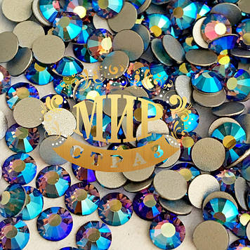 Стразы Прециоза, цвет Tanzanite AB (нетермо)  ss16 (3.8-4mm)