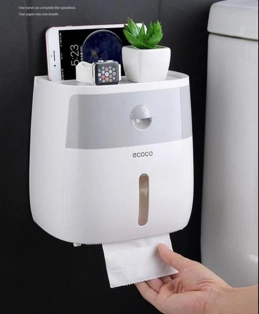 Держатель для туалетной бумаги бумажных полотенец Towel Holder Ecoco | TH24 - фото 4 - id-p2021104734