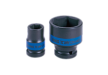 Набір ударних головок 1/2" 10-27мм 14шт 6-гранні в кейсі KING TONY 4414MP, фото 5
